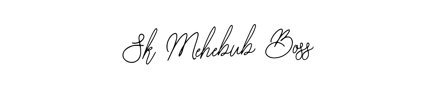 How to make Sk Mehebub Boss signature? Bearetta-2O07w is a professional autograph style. Create handwritten signature for Sk Mehebub Boss name. Sk Mehebub Boss signature style 12 images and pictures png