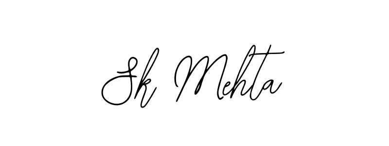 Also we have Sk Mehta name is the best signature style. Create professional handwritten signature collection using Bearetta-2O07w autograph style. Sk Mehta signature style 12 images and pictures png