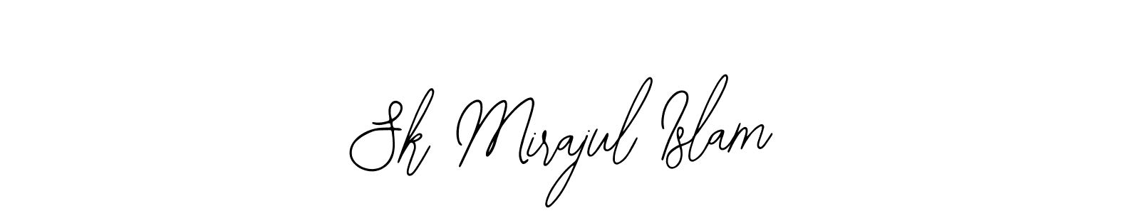 The best way (Bearetta-2O07w) to make a short signature is to pick only two or three words in your name. The name Sk Mirajul Islam include a total of six letters. For converting this name. Sk Mirajul Islam signature style 12 images and pictures png