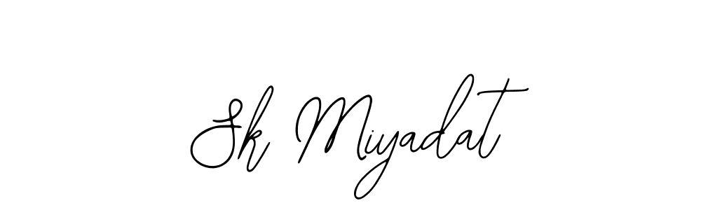 Use a signature maker to create a handwritten signature online. With this signature software, you can design (Bearetta-2O07w) your own signature for name Sk Miyadat. Sk Miyadat signature style 12 images and pictures png