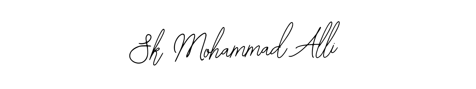 The best way (Bearetta-2O07w) to make a short signature is to pick only two or three words in your name. The name Sk Mohammad Alli include a total of six letters. For converting this name. Sk Mohammad Alli signature style 12 images and pictures png