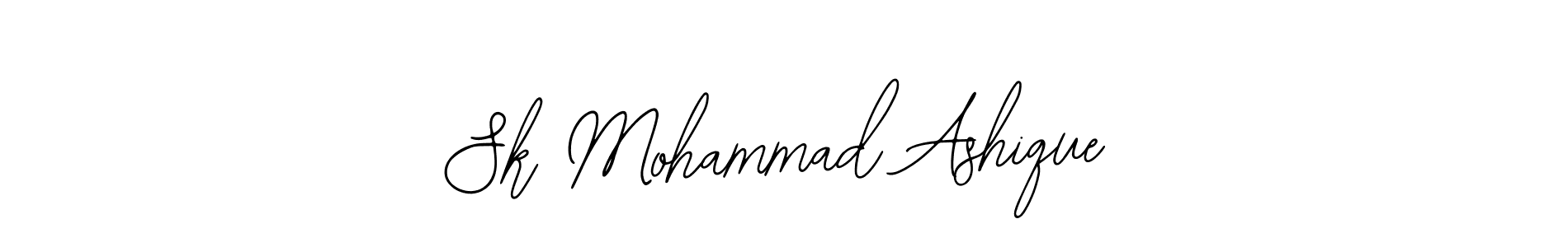 Sk Mohammad Ashique stylish signature style. Best Handwritten Sign (Bearetta-2O07w) for my name. Handwritten Signature Collection Ideas for my name Sk Mohammad Ashique. Sk Mohammad Ashique signature style 12 images and pictures png