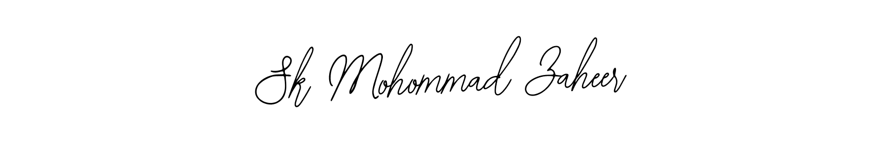 Similarly Bearetta-2O07w is the best handwritten signature design. Signature creator online .You can use it as an online autograph creator for name Sk Mohommad Zaheer. Sk Mohommad Zaheer signature style 12 images and pictures png