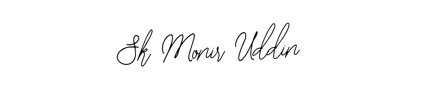 Bearetta-2O07w is a professional signature style that is perfect for those who want to add a touch of class to their signature. It is also a great choice for those who want to make their signature more unique. Get Sk Monir Uddin name to fancy signature for free. Sk Monir Uddin signature style 12 images and pictures png