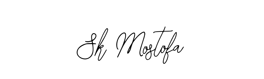 Design your own signature with our free online signature maker. With this signature software, you can create a handwritten (Bearetta-2O07w) signature for name Sk Mostofa. Sk Mostofa signature style 12 images and pictures png