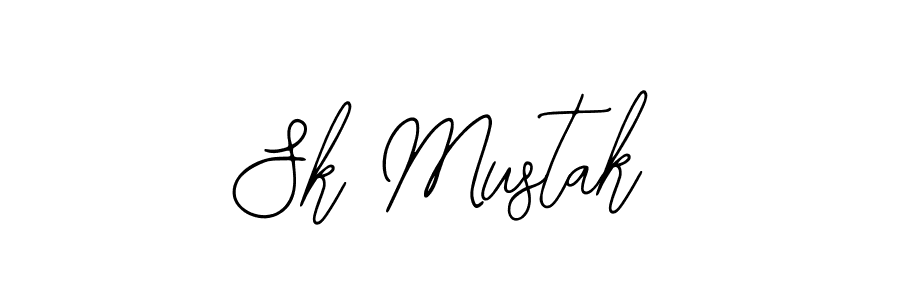 How to make Sk Mustak signature? Bearetta-2O07w is a professional autograph style. Create handwritten signature for Sk Mustak name. Sk Mustak signature style 12 images and pictures png