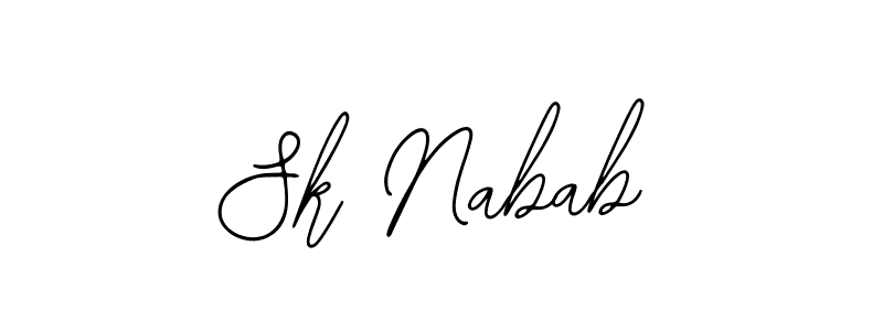 How to Draw Sk Nabab signature style? Bearetta-2O07w is a latest design signature styles for name Sk Nabab. Sk Nabab signature style 12 images and pictures png