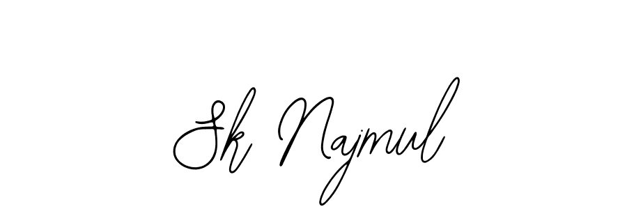 Make a beautiful signature design for name Sk Najmul. With this signature (Bearetta-2O07w) style, you can create a handwritten signature for free. Sk Najmul signature style 12 images and pictures png