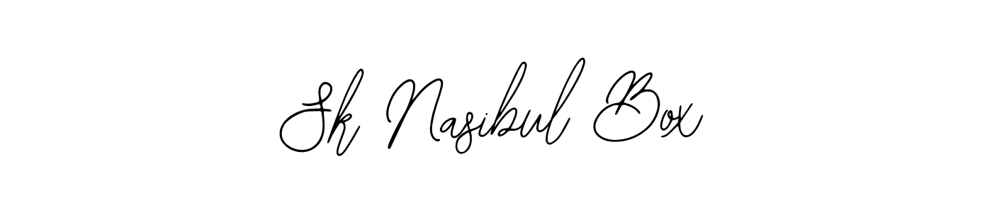 How to make Sk Nasibul Box signature? Bearetta-2O07w is a professional autograph style. Create handwritten signature for Sk Nasibul Box name. Sk Nasibul Box signature style 12 images and pictures png
