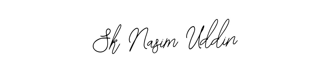 Similarly Bearetta-2O07w is the best handwritten signature design. Signature creator online .You can use it as an online autograph creator for name Sk Nasim Uddin. Sk Nasim Uddin signature style 12 images and pictures png