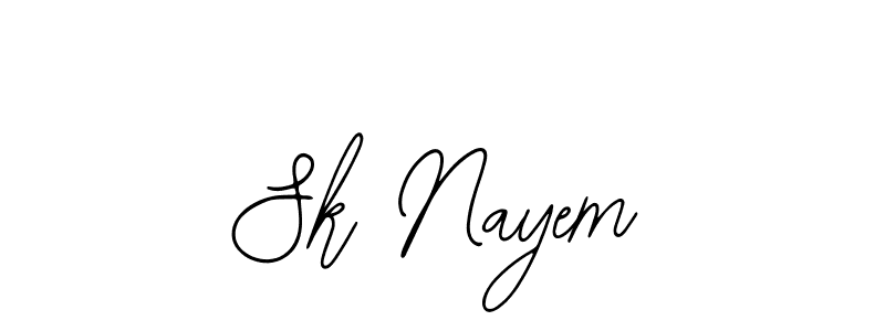 Make a beautiful signature design for name Sk Nayem. With this signature (Bearetta-2O07w) style, you can create a handwritten signature for free. Sk Nayem signature style 12 images and pictures png