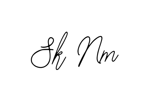 Design your own signature with our free online signature maker. With this signature software, you can create a handwritten (Bearetta-2O07w) signature for name Sk Nm. Sk Nm signature style 12 images and pictures png