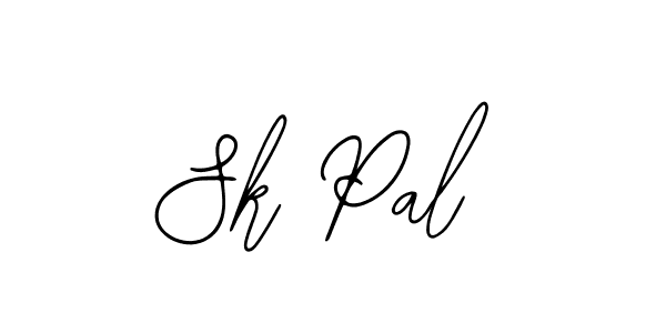 Use a signature maker to create a handwritten signature online. With this signature software, you can design (Bearetta-2O07w) your own signature for name Sk Pal. Sk Pal signature style 12 images and pictures png