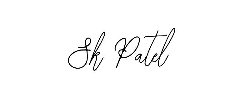 if you are searching for the best signature style for your name Sk Patel. so please give up your signature search. here we have designed multiple signature styles  using Bearetta-2O07w. Sk Patel signature style 12 images and pictures png