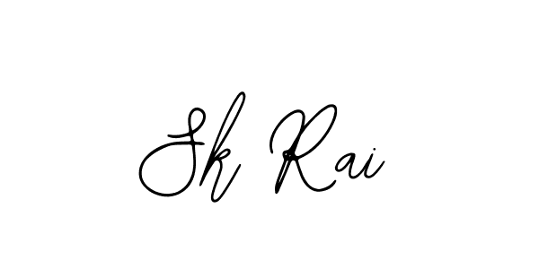 You should practise on your own different ways (Bearetta-2O07w) to write your name (Sk Rai) in signature. don't let someone else do it for you. Sk Rai signature style 12 images and pictures png