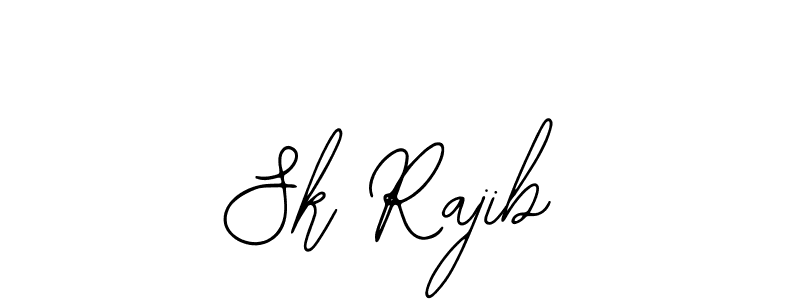 You should practise on your own different ways (Bearetta-2O07w) to write your name (Sk Rajib) in signature. don't let someone else do it for you. Sk Rajib signature style 12 images and pictures png