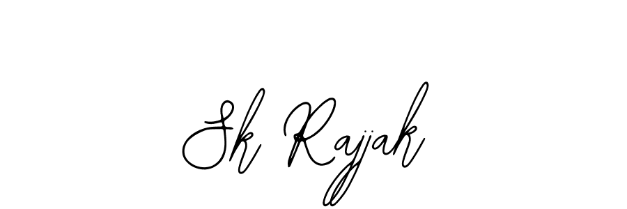 How to make Sk Rajjak signature? Bearetta-2O07w is a professional autograph style. Create handwritten signature for Sk Rajjak name. Sk Rajjak signature style 12 images and pictures png