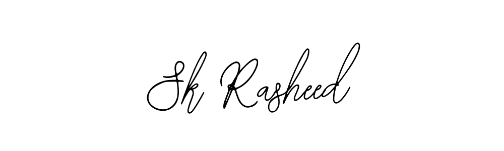 How to make Sk Rasheed signature? Bearetta-2O07w is a professional autograph style. Create handwritten signature for Sk Rasheed name. Sk Rasheed signature style 12 images and pictures png