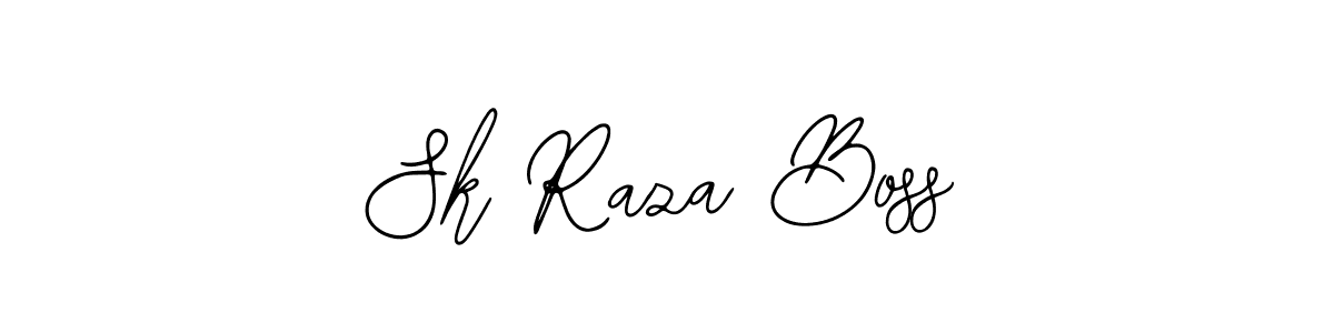 Also we have Sk Raza Boss name is the best signature style. Create professional handwritten signature collection using Bearetta-2O07w autograph style. Sk Raza Boss signature style 12 images and pictures png