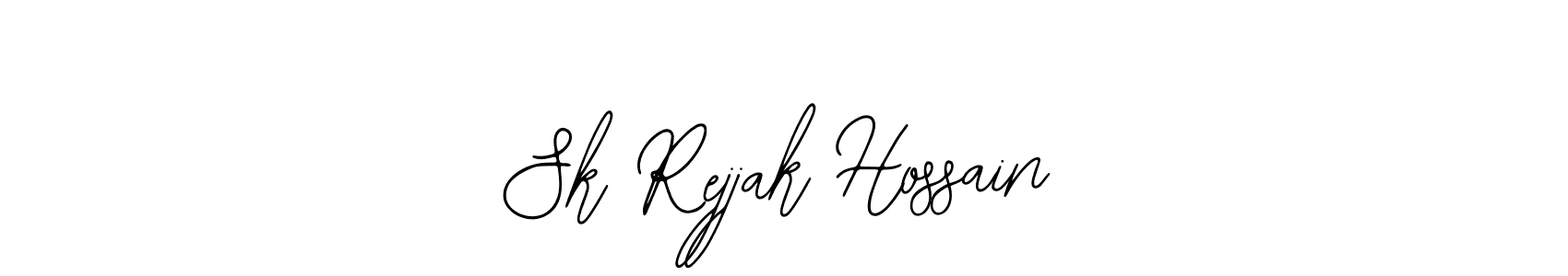 Also You can easily find your signature by using the search form. We will create Sk Rejjak Hossain name handwritten signature images for you free of cost using Bearetta-2O07w sign style. Sk Rejjak Hossain signature style 12 images and pictures png