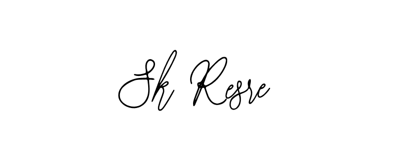 Make a beautiful signature design for name Sk Resre. Use this online signature maker to create a handwritten signature for free. Sk Resre signature style 12 images and pictures png