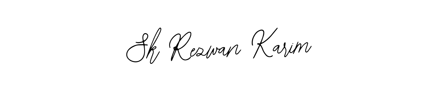 You should practise on your own different ways (Bearetta-2O07w) to write your name (Sk Rezwan Karim) in signature. don't let someone else do it for you. Sk Rezwan Karim signature style 12 images and pictures png