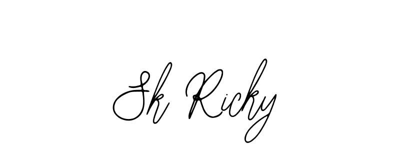 It looks lik you need a new signature style for name Sk Ricky. Design unique handwritten (Bearetta-2O07w) signature with our free signature maker in just a few clicks. Sk Ricky signature style 12 images and pictures png