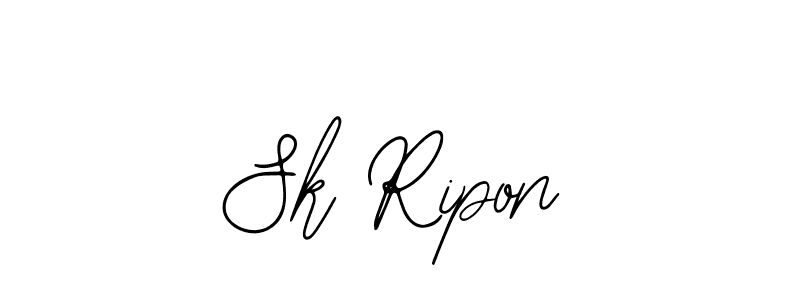It looks lik you need a new signature style for name Sk Ripon. Design unique handwritten (Bearetta-2O07w) signature with our free signature maker in just a few clicks. Sk Ripon signature style 12 images and pictures png