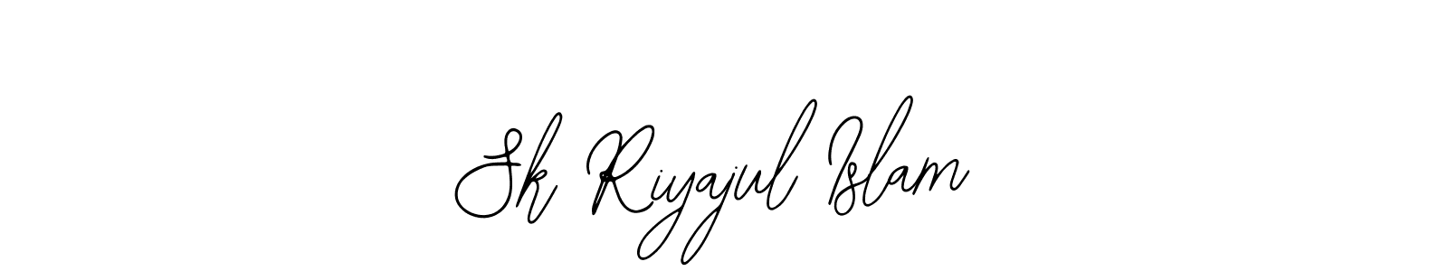 Also You can easily find your signature by using the search form. We will create Sk Riyajul Islam name handwritten signature images for you free of cost using Bearetta-2O07w sign style. Sk Riyajul Islam signature style 12 images and pictures png