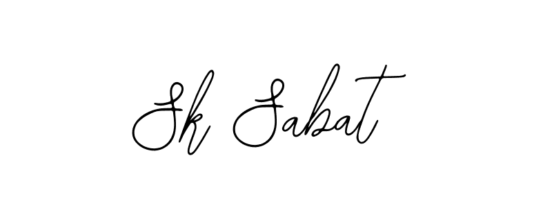 Create a beautiful signature design for name Sk Sabat. With this signature (Bearetta-2O07w) fonts, you can make a handwritten signature for free. Sk Sabat signature style 12 images and pictures png