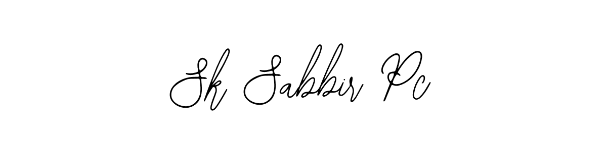 Make a beautiful signature design for name Sk Sabbir Pc. With this signature (Bearetta-2O07w) style, you can create a handwritten signature for free. Sk Sabbir Pc signature style 12 images and pictures png