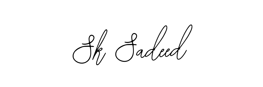 Create a beautiful signature design for name Sk Sadeed. With this signature (Bearetta-2O07w) fonts, you can make a handwritten signature for free. Sk Sadeed signature style 12 images and pictures png