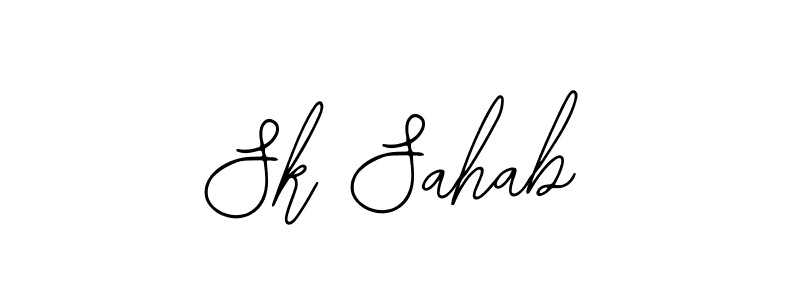 Also You can easily find your signature by using the search form. We will create Sk Sahab name handwritten signature images for you free of cost using Bearetta-2O07w sign style. Sk Sahab signature style 12 images and pictures png