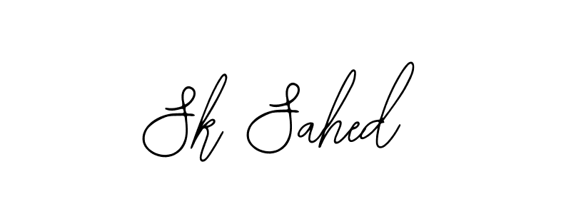 Make a beautiful signature design for name Sk Sahed. With this signature (Bearetta-2O07w) style, you can create a handwritten signature for free. Sk Sahed signature style 12 images and pictures png