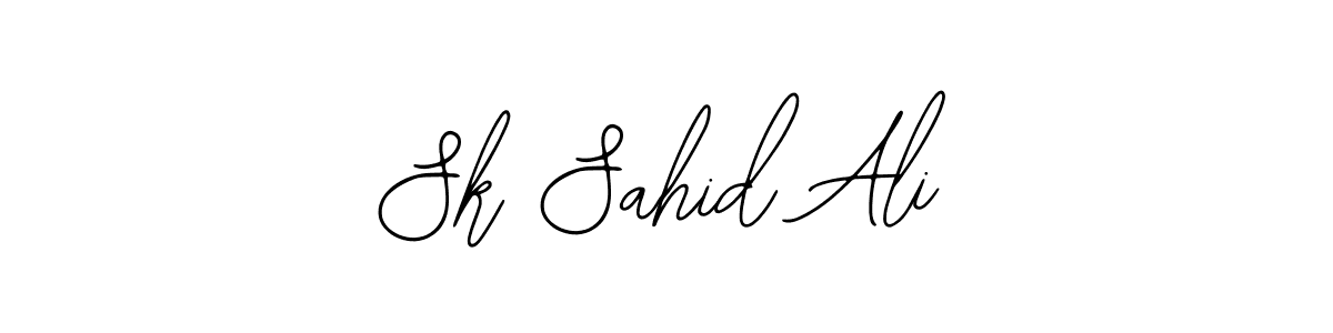 You should practise on your own different ways (Bearetta-2O07w) to write your name (Sk Sahid Ali) in signature. don't let someone else do it for you. Sk Sahid Ali signature style 12 images and pictures png