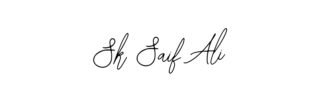 Use a signature maker to create a handwritten signature online. With this signature software, you can design (Bearetta-2O07w) your own signature for name Sk Saif Ali. Sk Saif Ali signature style 12 images and pictures png