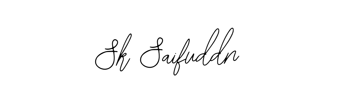 How to make Sk Saifuddn signature? Bearetta-2O07w is a professional autograph style. Create handwritten signature for Sk Saifuddn name. Sk Saifuddn signature style 12 images and pictures png