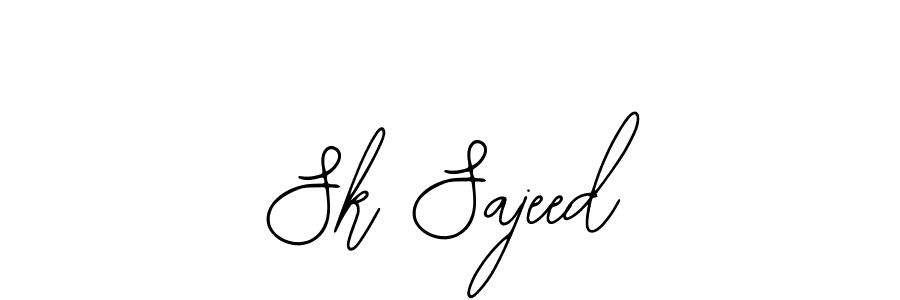 The best way (Bearetta-2O07w) to make a short signature is to pick only two or three words in your name. The name Sk Sajeed include a total of six letters. For converting this name. Sk Sajeed signature style 12 images and pictures png