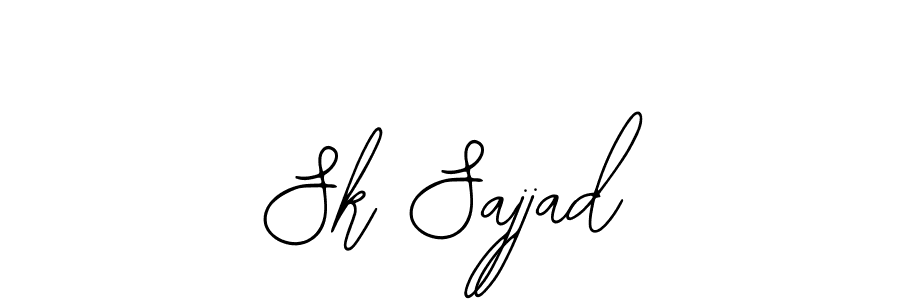 Sk Sajjad stylish signature style. Best Handwritten Sign (Bearetta-2O07w) for my name. Handwritten Signature Collection Ideas for my name Sk Sajjad. Sk Sajjad signature style 12 images and pictures png