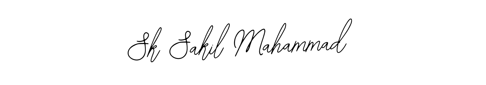 The best way (Bearetta-2O07w) to make a short signature is to pick only two or three words in your name. The name Sk Sakil Mahammad include a total of six letters. For converting this name. Sk Sakil Mahammad signature style 12 images and pictures png