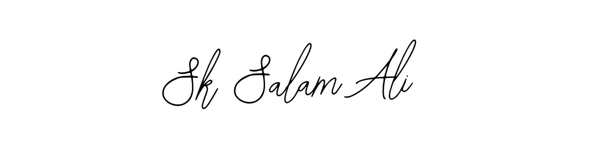 How to Draw Sk Salam Ali signature style? Bearetta-2O07w is a latest design signature styles for name Sk Salam Ali. Sk Salam Ali signature style 12 images and pictures png