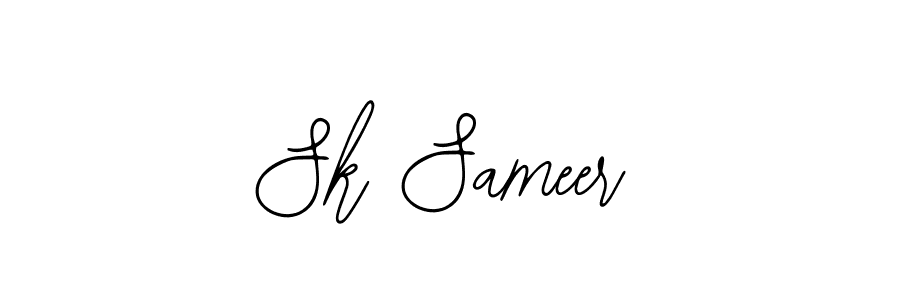 Create a beautiful signature design for name Sk Sameer. With this signature (Bearetta-2O07w) fonts, you can make a handwritten signature for free. Sk Sameer signature style 12 images and pictures png