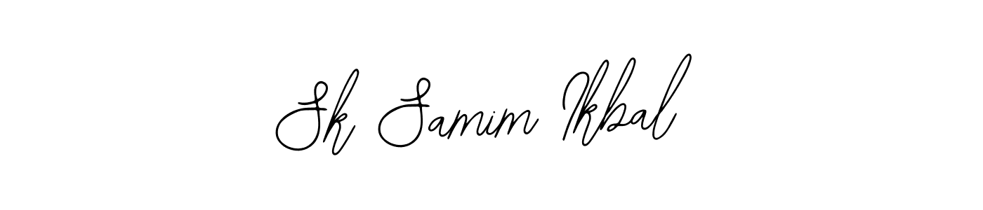 Create a beautiful signature design for name Sk Samim Ikbal. With this signature (Bearetta-2O07w) fonts, you can make a handwritten signature for free. Sk Samim Ikbal signature style 12 images and pictures png