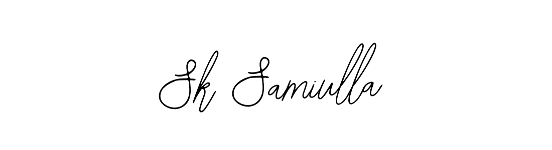 Sk Samiulla stylish signature style. Best Handwritten Sign (Bearetta-2O07w) for my name. Handwritten Signature Collection Ideas for my name Sk Samiulla. Sk Samiulla signature style 12 images and pictures png