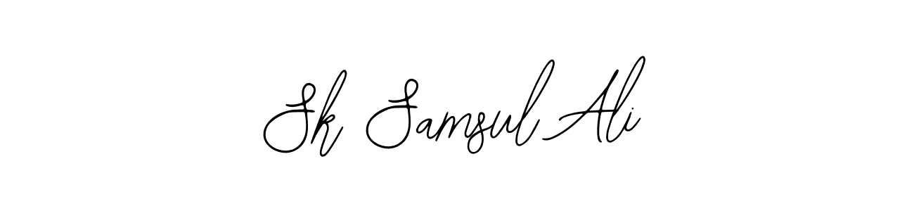 You can use this online signature creator to create a handwritten signature for the name Sk Samsul Ali. This is the best online autograph maker. Sk Samsul Ali signature style 12 images and pictures png