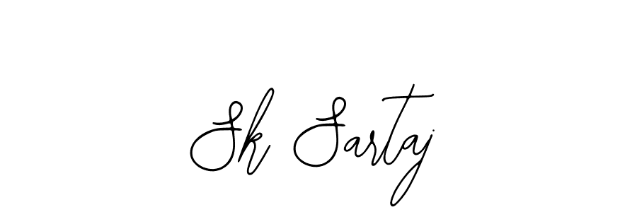 Sk Sartaj stylish signature style. Best Handwritten Sign (Bearetta-2O07w) for my name. Handwritten Signature Collection Ideas for my name Sk Sartaj. Sk Sartaj signature style 12 images and pictures png
