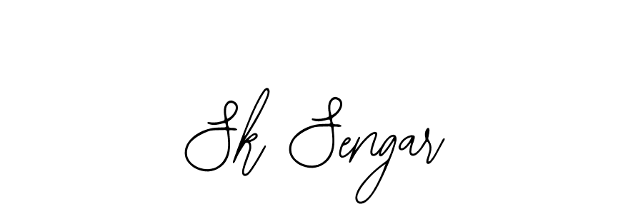 It looks lik you need a new signature style for name Sk Sengar. Design unique handwritten (Bearetta-2O07w) signature with our free signature maker in just a few clicks. Sk Sengar signature style 12 images and pictures png