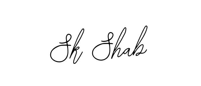 It looks lik you need a new signature style for name Sk Shab. Design unique handwritten (Bearetta-2O07w) signature with our free signature maker in just a few clicks. Sk Shab signature style 12 images and pictures png