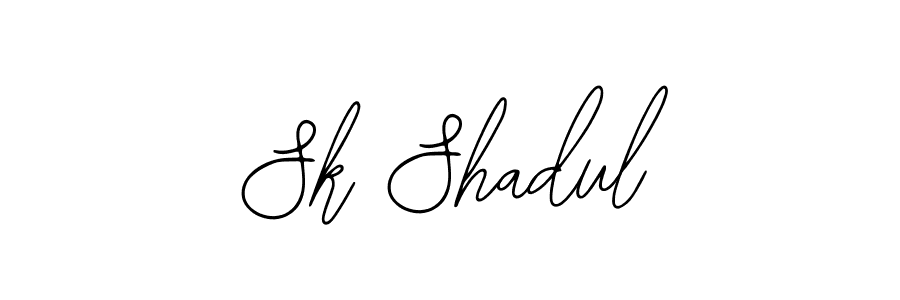 Make a beautiful signature design for name Sk Shadul. With this signature (Bearetta-2O07w) style, you can create a handwritten signature for free. Sk Shadul signature style 12 images and pictures png