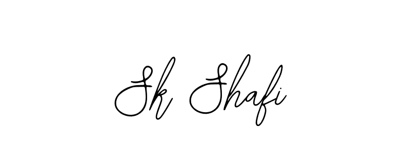 How to make Sk Shafi name signature. Use Bearetta-2O07w style for creating short signs online. This is the latest handwritten sign. Sk Shafi signature style 12 images and pictures png